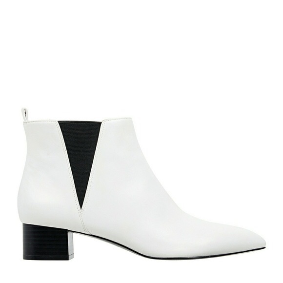 Nine west white boots Clearance